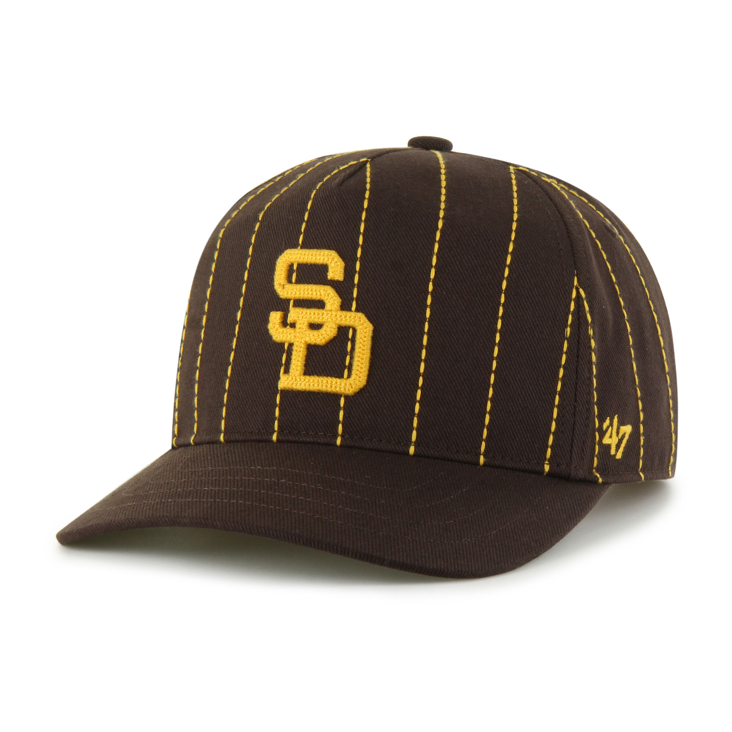 San Diego Padres Rawlings '47 Brand Pinstripe Hitch Hat