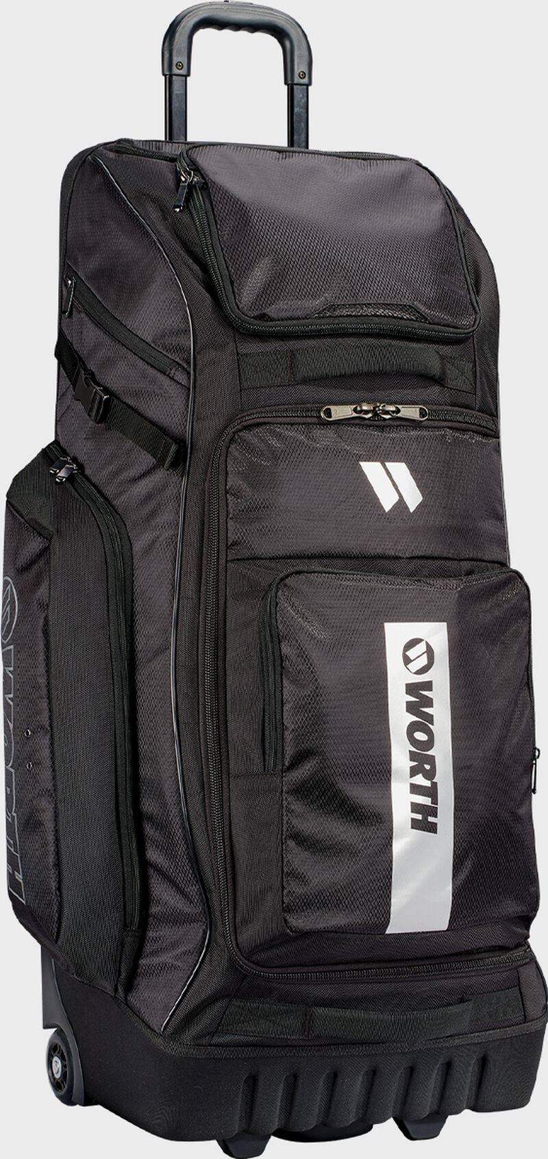 WBA005 Worth Pro Wheeled Slowpitch Bag Black