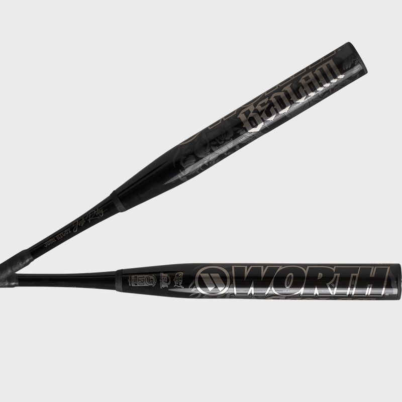 2026 Worth Josh Riley Bedlam Black XL USSSA Slowpitch Bat