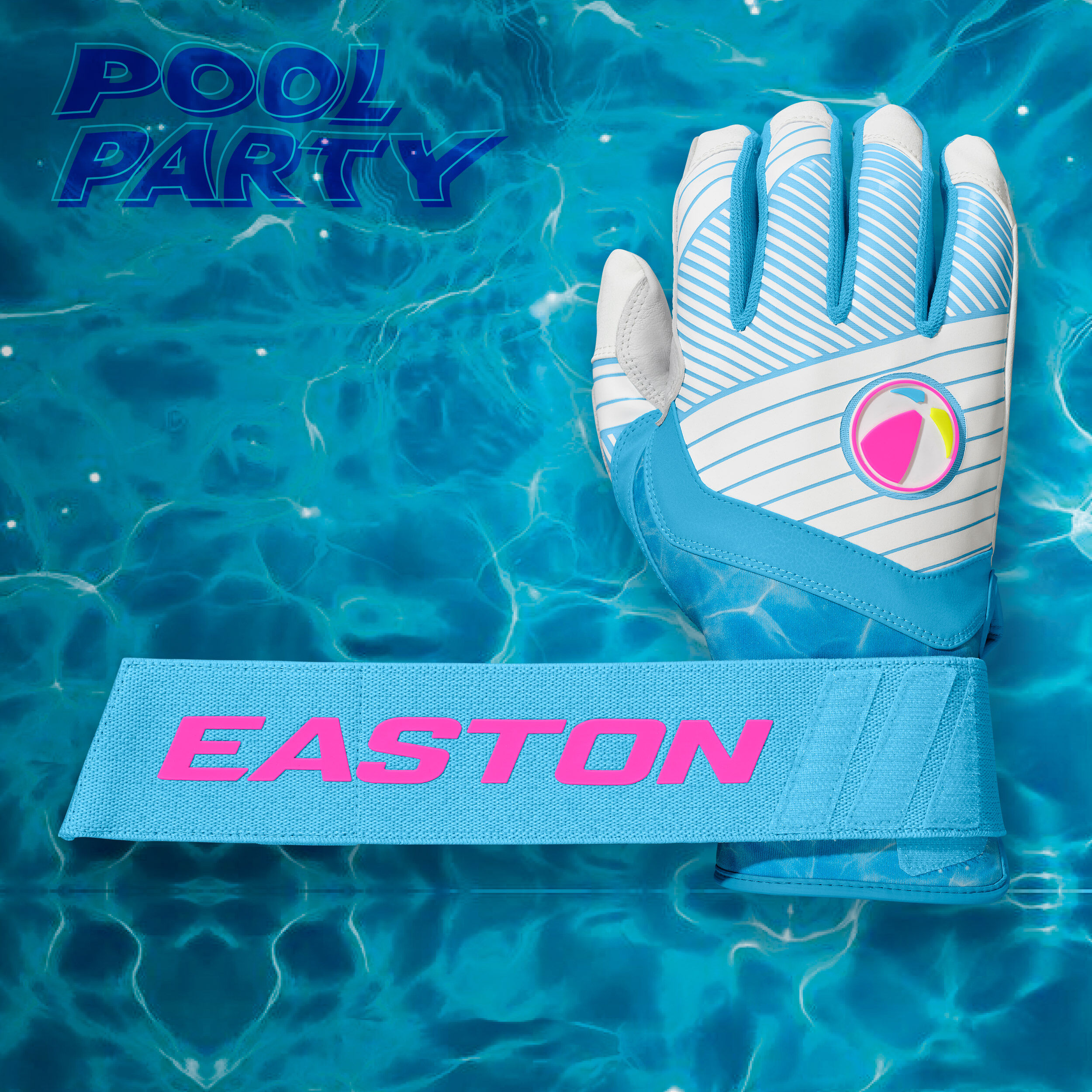 Easton Walk-Off Ethos Locked-In Pool Party Batting Gloves