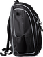 Side of a black Worth softball equipment backpack - SKU: WORBAG-BP-BLK image number null