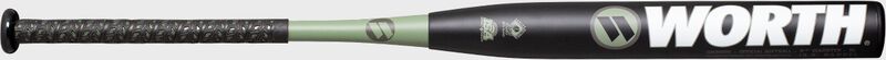 Worth logo on the barrel of a KReCHeR Gamer Series senior bat - SKU: WKRGMS loading=