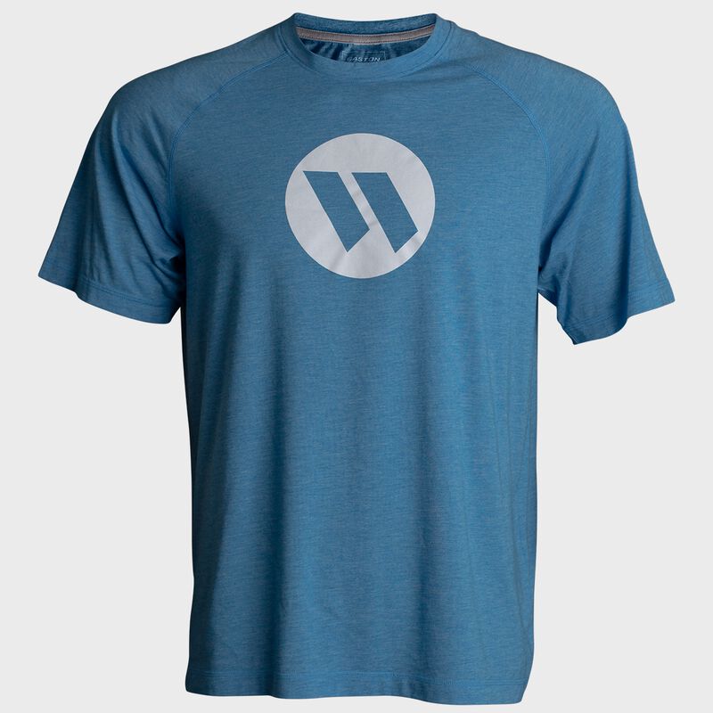 Worth Tri-Blend Performance Short Sleeve Shirt | Blue