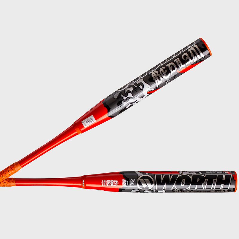 2025 Worth Bedlam Phil Matte Signature Model 2-Piece 12.5" XL USSSA Bat