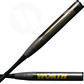 A 2021 Mach 1 Hitman XXL SSUSA bat with a gold logo on the brown barrel - SKU: WMDRSS image number null
