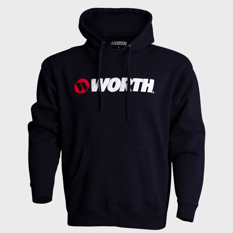 Worth Logo Hoodie | Navy | Adult
